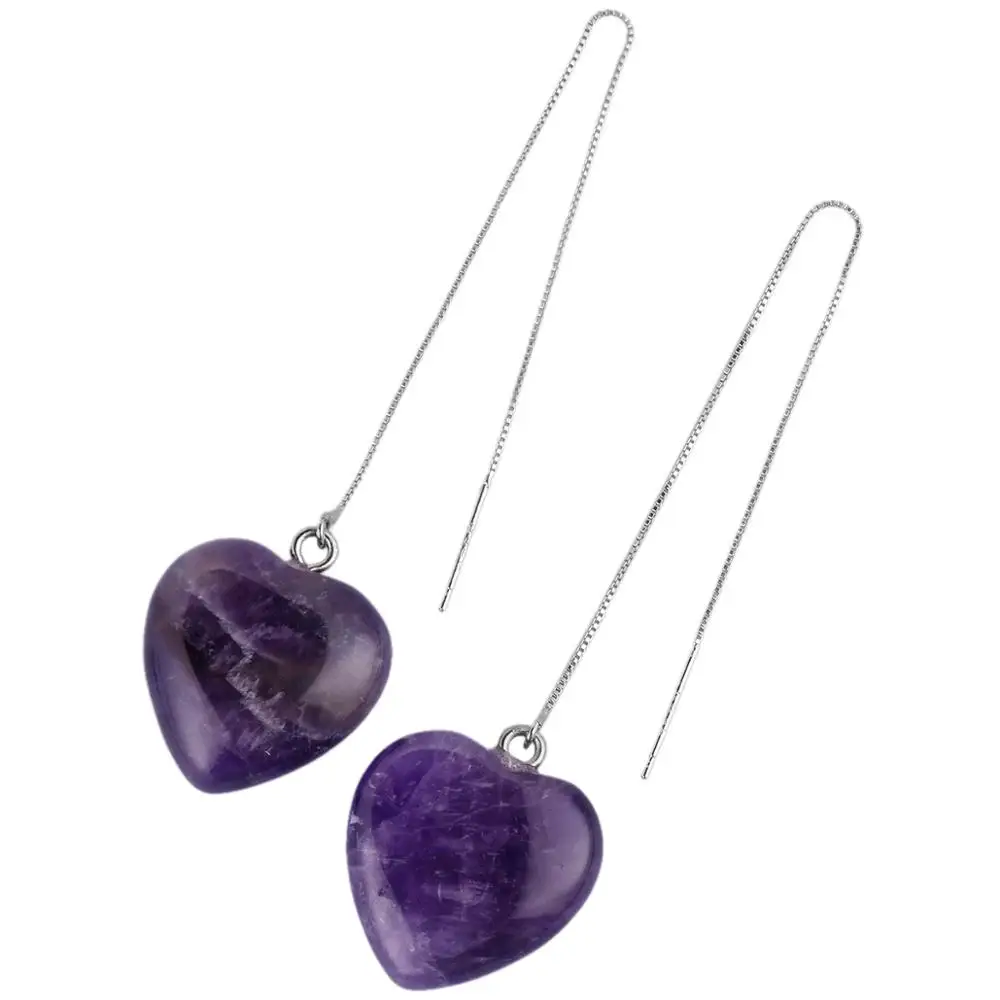 TUMBEELLUWA Heart Crystal Threader Drop Earrings Elegant Long Tassel Stone Dangle Earrings Love Carved Ear Line Women Jewelry
TUMBEELLUWA Heart Crystal Threader Drop Earrings Elegant Long Tassel Stone Dangle Earrings Love Carved Ear Line Women Jewelry