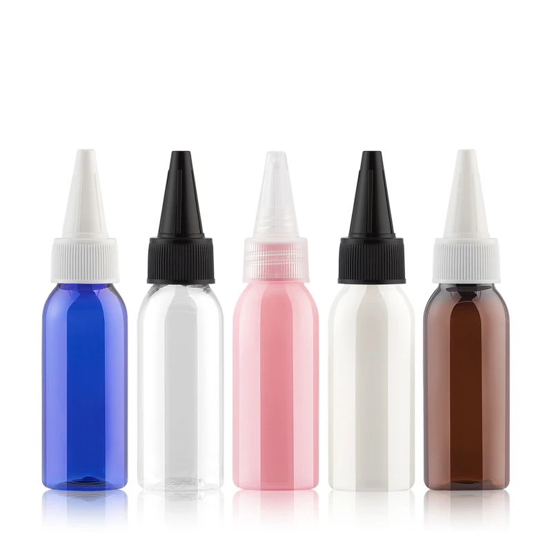 30ML 48 pcs/lot Transparent/Peal White/Blue/Pink/Brown Empty Plastic Container PET Travel Bottle With Pointed Mouth Top Cap
30ML 48 pcs/lot Transparent/Peal White/Blue/Pink/Brown Empty Plastic Container PET Travel Bottle With Pointed Mouth Top Cap