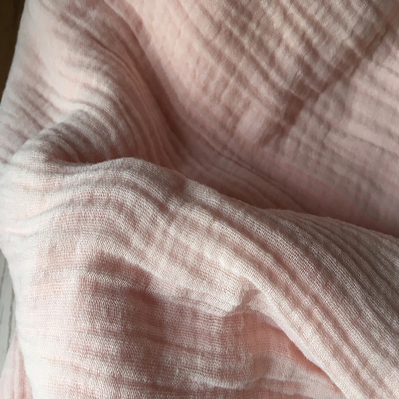 10 M Super Soft 100% Cotton Light Double Gauze Fabric 130 cm 53'' Wide 100 Gsm White Pink Baby Sewing Fabric Sample Test CD04B
10 M Super Soft 100% Cotton Light Double Gauze Fabric 130 cm 53'' Wide 100 Gsm White Pink Baby Sewing Fabric Sample Test CD04B