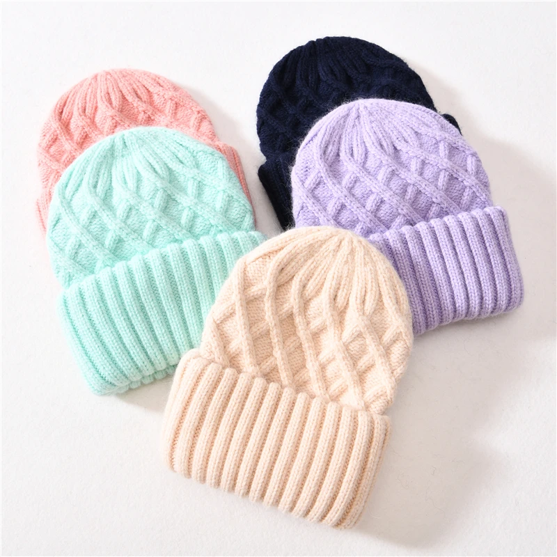 Winter Hats for Women Warm Cashmere Blend Female Solid Colors Soft Three Fold Thick Warm Skullies Beanies Hat New Fashion
Winter Hats for Women Warm Cashmere Blend Female Solid Colors Soft Three Fold Thick Warm Skullies Beanies Hat New Fashion