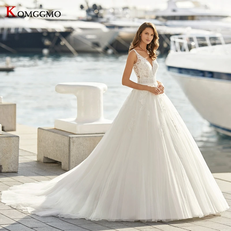Luxury Sweetheart Neck Embroidery Appliques Tulle Backless Wedding Dress for Women Custom Made Sleeveless Bridal Ball Gown
Luxury Sweetheart Neck Embroidery Appliques Tulle Backless Wedding Dress for Women Custom Made Sleeveless Bridal Ball Gown