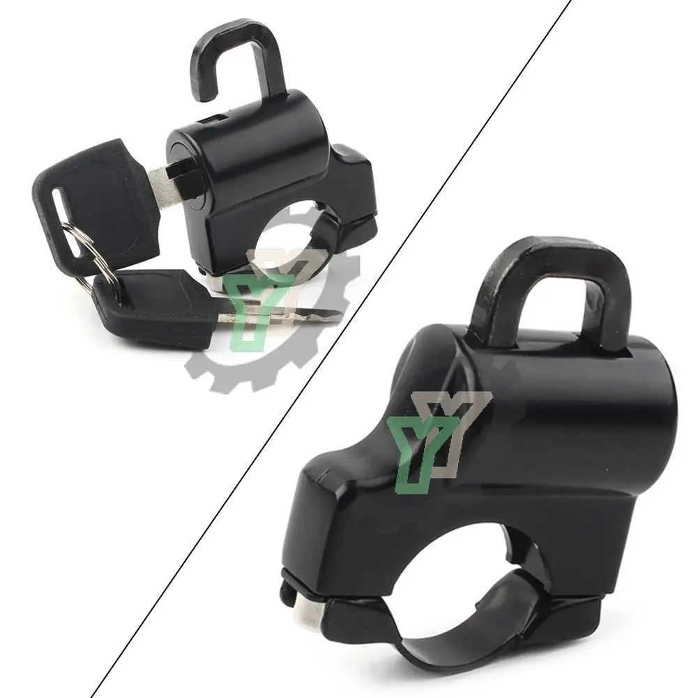 Motorcycle Alloy Helmet Lock Key Anti-theft Security Universal For Motorcycles 7/8'' 22mm Round Tubing keys Electroplate Black
Motorcycle Alloy Helmet Lock Key Anti-theft Security Universal For Motorcycles 7/8'' 22mm Round Tubing keys Electroplate Black