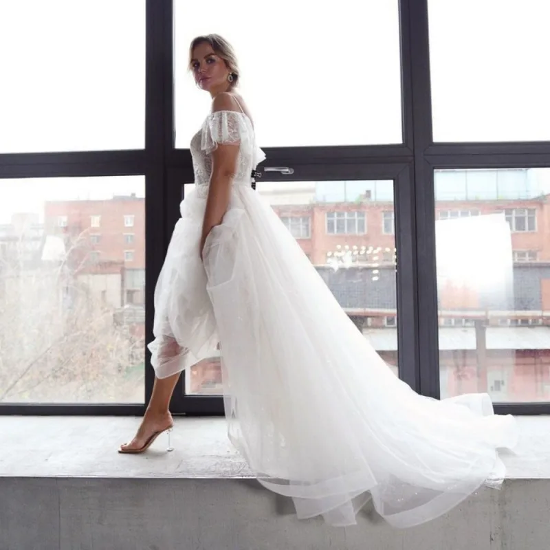 Thinyfull New Arrival Off The Shoulder Wedding Dresses V Neck A Line Floor Length Bridal Gown Lace Appliques Vestido De Novia
Thinyfull New Arrival Off The Shoulder Wedding Dresses V Neck A Line Floor Length Bridal Gown Lace Appliques Vestido De Novia