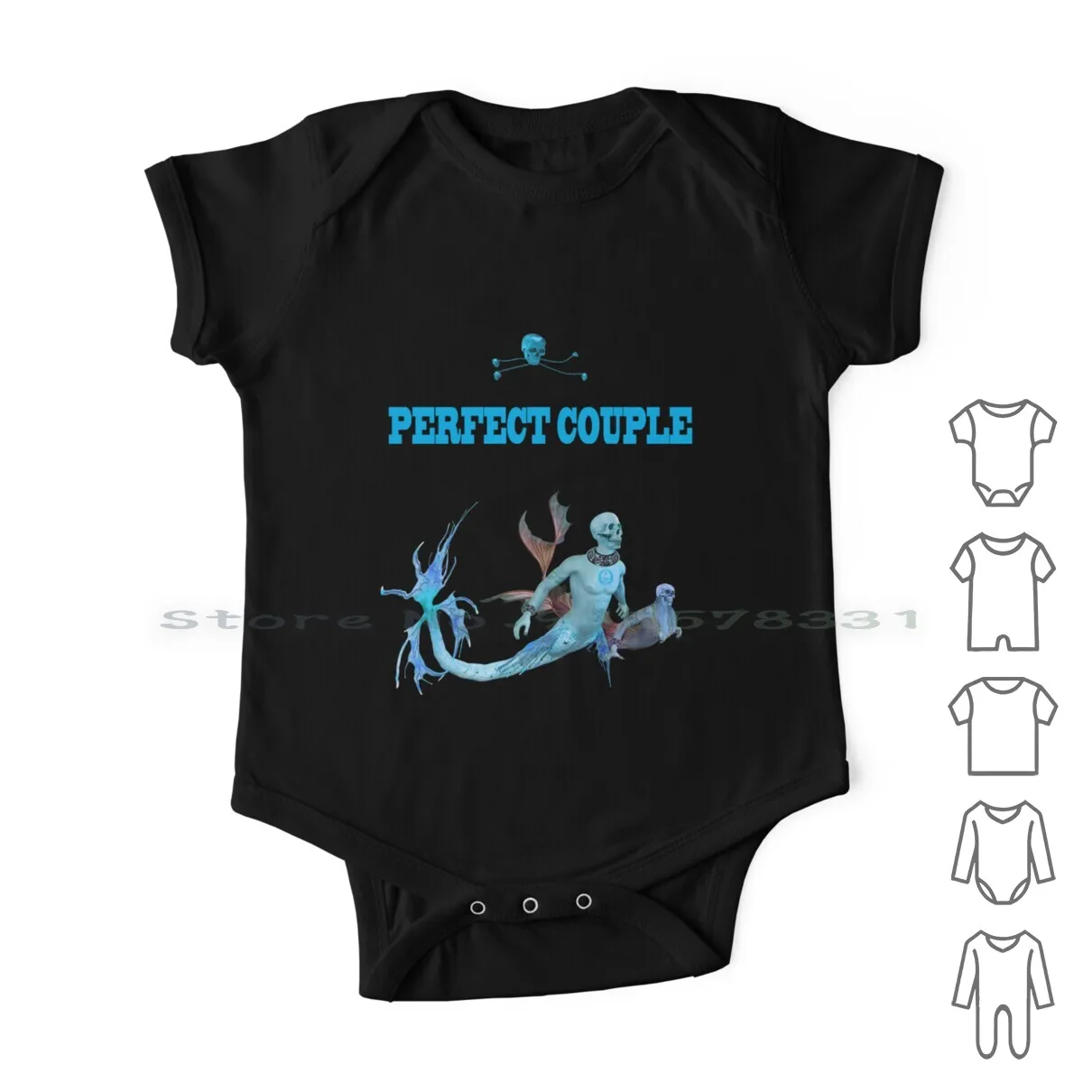Siren Skelets Perfect Couple Newborn Baby Clothes Rompers Cotton Jumpsuits Mermaid Skeleton Underwater Skeleton Astralia The
Siren Skelets Perfect Couple Newborn Baby Clothes Rompers Cotton Jumpsuits Mermaid Skeleton Underwater Skeleton Astralia The