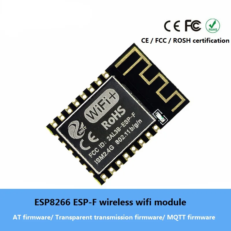 ESP8266 ESP-F беспроводной модуль Wi-Fi AT/Прозрачная передача/прошивка MQTT, последовательный Wi-Fi, совместимый с детской/детской
ESP8266 ESP-F беспроводной модуль Wi-Fi AT/Прозрачная передача/прошивка MQTT, последовательный Wi-Fi, совместимый с детской/детской