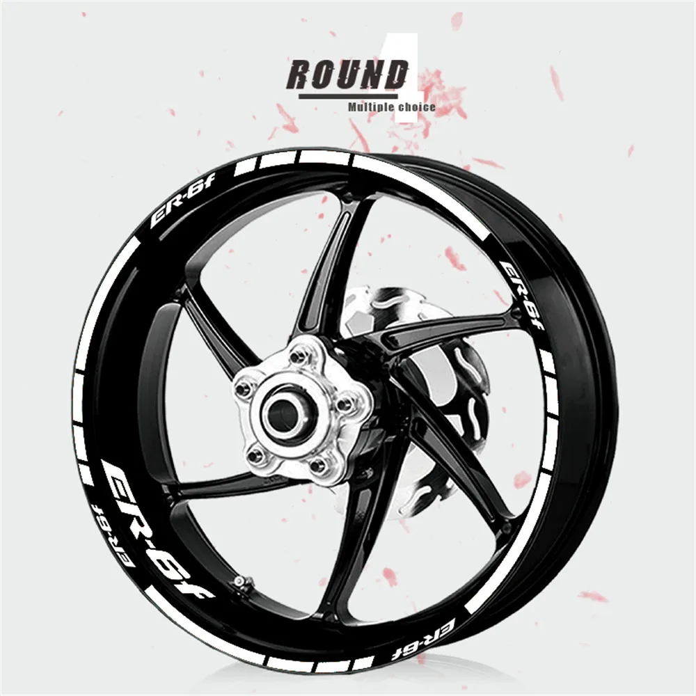 Wheel stickers personalized stripes reflective motorcycle stickers waterproof sunscreen wheel stickers for KAWASAKI ER-6F ER6F
Wheel stickers personalized stripes reflective motorcycle stickers waterproof sunscreen wheel stickers for KAWASAKI ER-6F ER6F