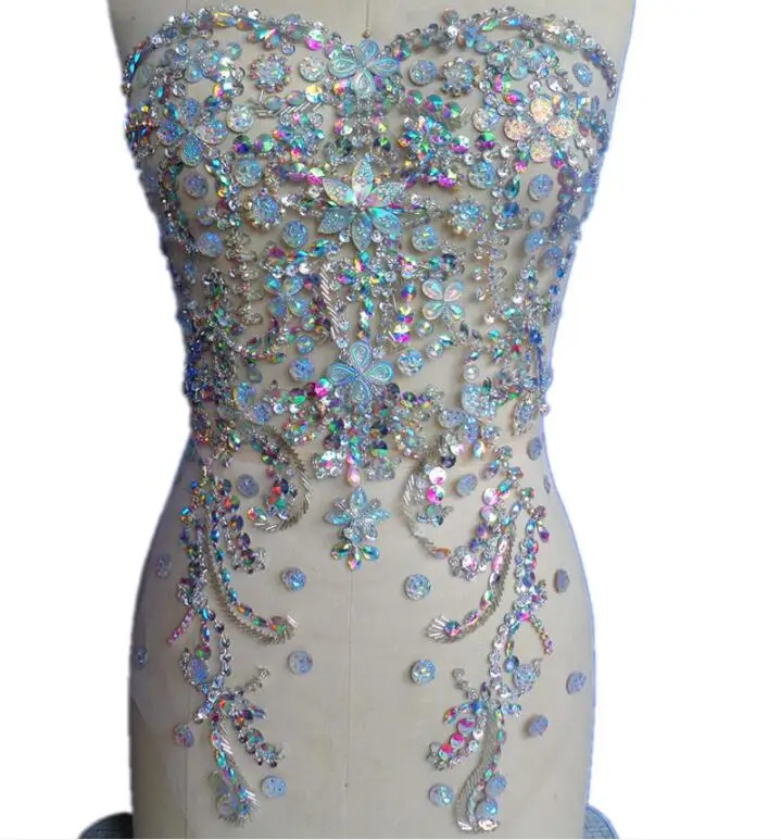 Rhinestone Luxury Net Yarn Dress Accessories For Evening Dress Shiny Wedding Women Stage
Rhinestone Luxury Net Yarn Dress Accessories For Evening Dress Shiny Wedding Women Stage