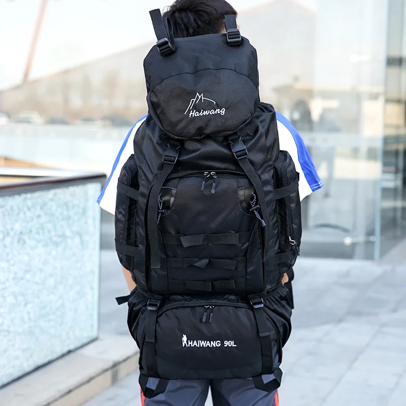 90L Multifunctional Mountaineering Backpack Men Sport Bags Big Capacity Camping Backpacks Outdoor Climbing Travel Bag For Men
90L Multifunctional Mountaineering Backpack Men Sport Bags Big Capacity Camping Backpacks Outdoor Climbing Travel Bag For Men