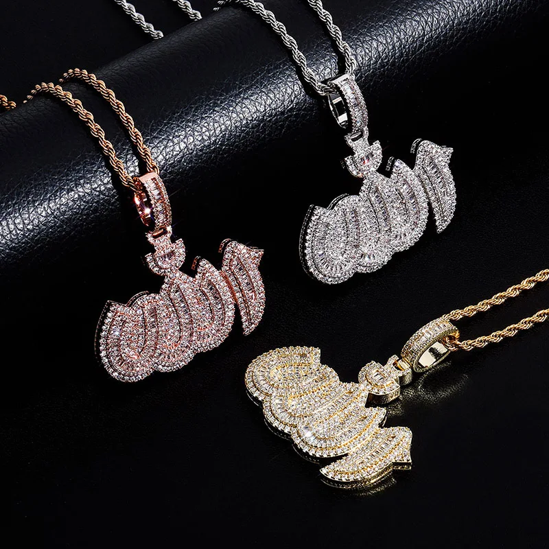Хип-хоп коготь оправа AAA + цирконий Bling Iced Out Аллах подвески ожерелья для мужчин женщин рэпер ювелирные изделия
Хип-хоп коготь оправа AAA + цирконий Bling Iced Out Аллах подвески ожерелья для мужчин женщин рэпер ювелирные изделия