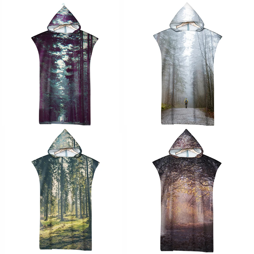 Secluded Woods Printed 3D Pattern Microfiber Fabric Bath Towel Quick-drying Changing Bathrobe Cloaks Hooded Home/Beach/Swimwear
Secluded Woods Printed 3D Pattern Microfiber Fabric Bath Towel Quick-drying Changing Bathrobe Cloaks Hooded Home/Beach/Swimwear