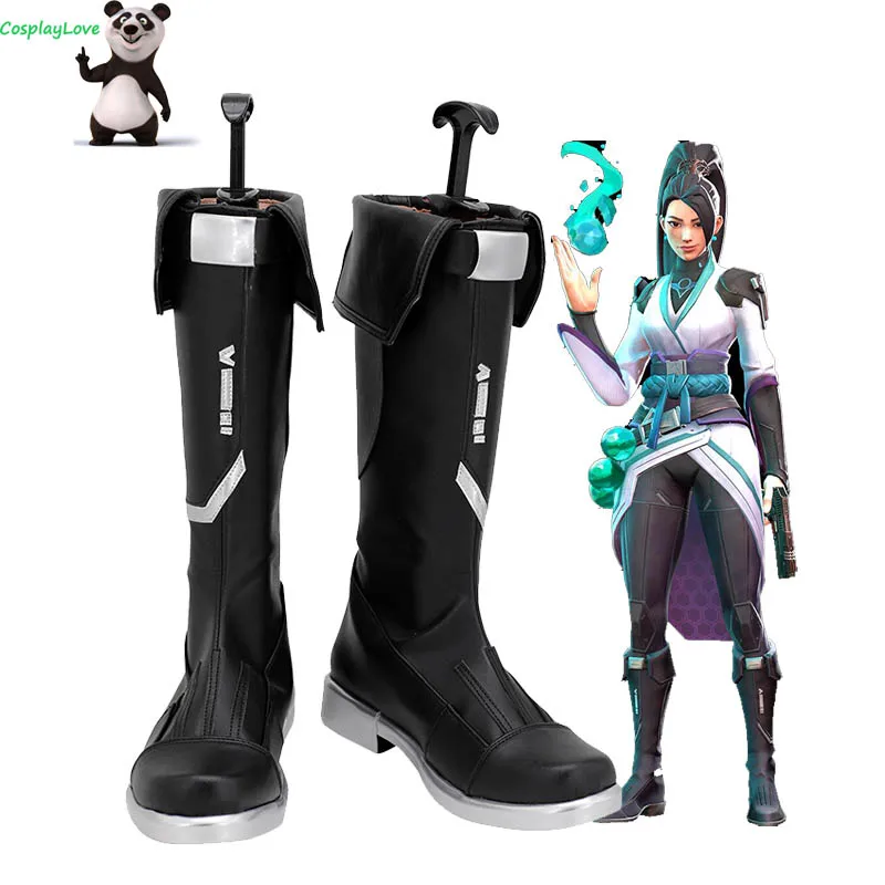 Valorant Sage Black Long Boots Cosplay Shoes Leather Custom Made For Christmas Halloween Party
Valorant Sage Black Long Boots Cosplay Shoes Leather Custom Made For Christmas Halloween Party