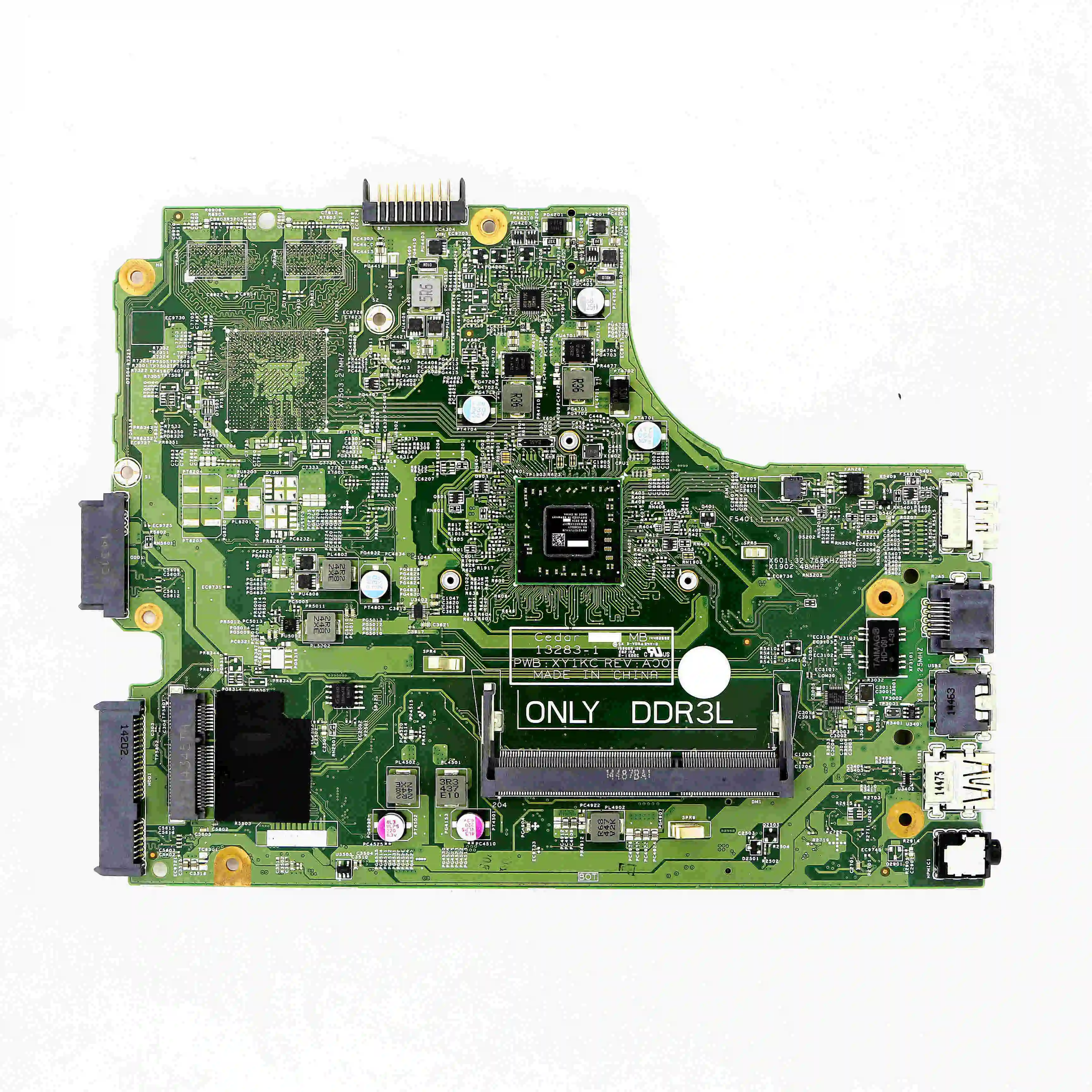 3F7WK / 03F7WK / CN-03F7WK Genuine Working Laptop UMA DDR3L Motherboard 13283-1 XY1KC w/ A4-6210 CPU for Dell Inspiron 15 3541
3F7WK / 03F7WK / CN-03F7WK Genuine Working Laptop UMA DDR3L Motherboard 13283-1 XY1KC w/ A4-6210 CPU for Dell Inspiron 15 3541