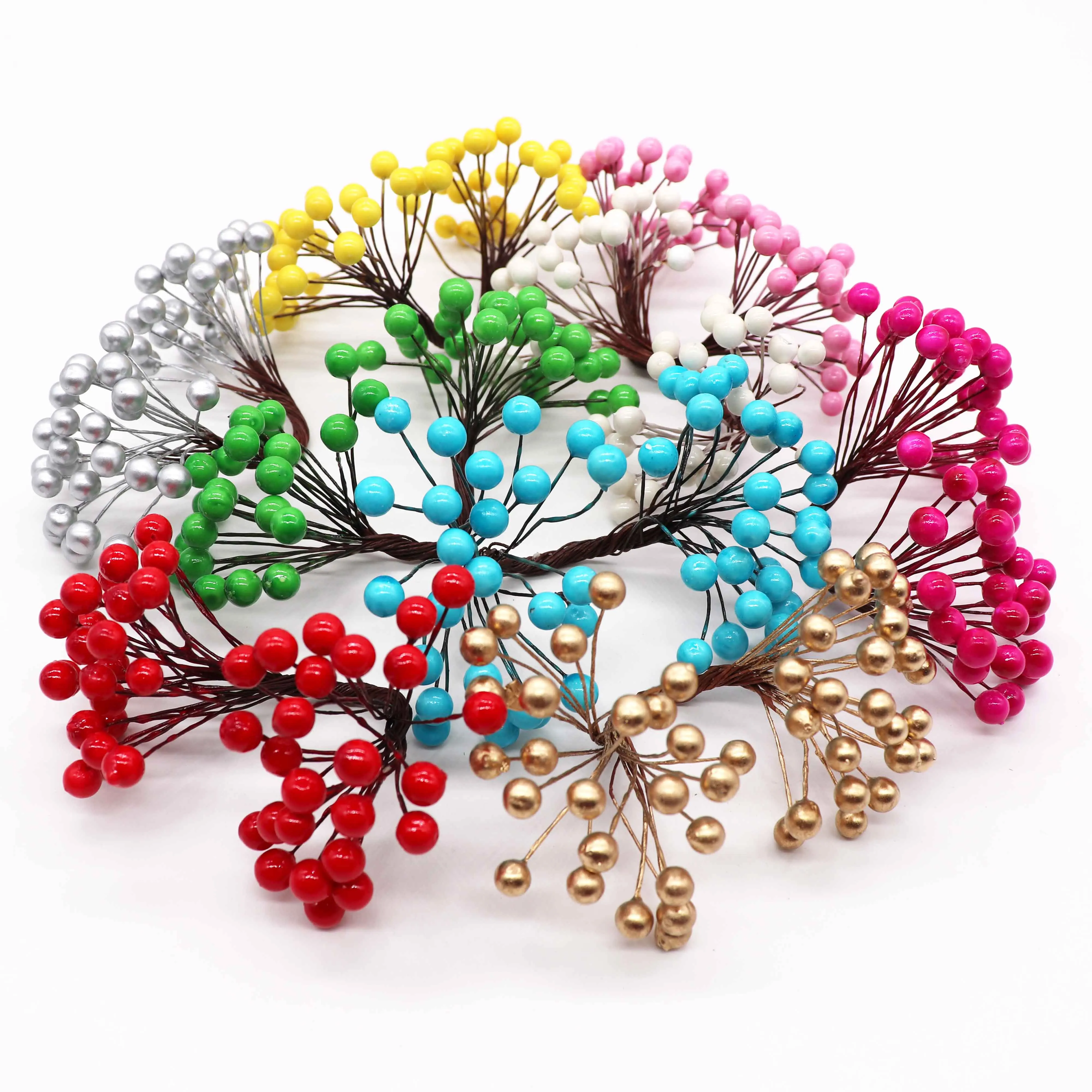 25pcs/50 heads Artificial Flower Mini Berry Bacca Bouquet For Wedding Decoration DIY Scrapbooking Decorative Wreath Fake Flowers
25pcs/50 heads Artificial Flower Mini Berry Bacca Bouquet For Wedding Decoration DIY Scrapbooking Decorative Wreath Fake Flowers