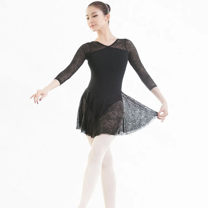 Ballet Dance Leotard Adult Ballet Skirt Long Sleeve Lace Ballet Leotard Ballet Dress Ballerina Dancewear Costume Gymnastics Suit
Ballet Dance Leotard Adult Ballet Skirt Long Sleeve Lace Ballet Leotard Ballet Dress Ballerina Dancewear Costume Gymnastics Suit