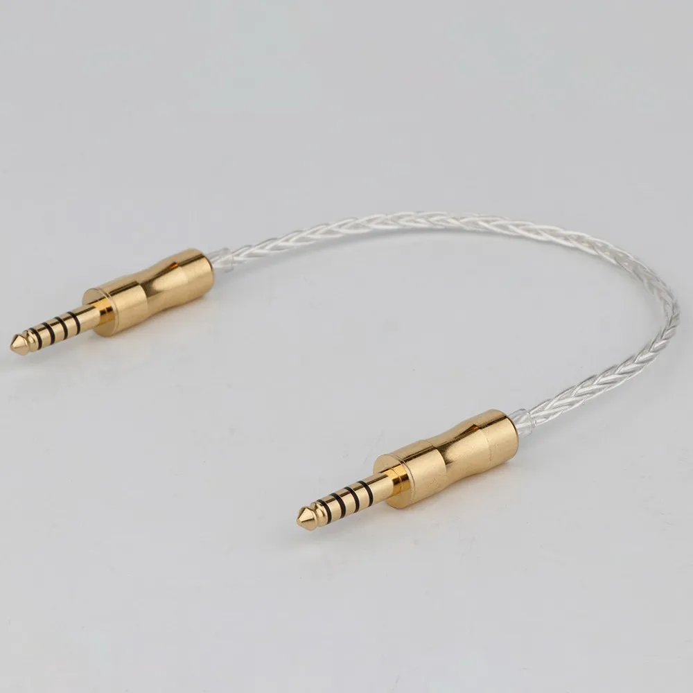 99% 8-Core Pure Copper Silver Plated Audio Cable 4.4mm Balanced Male to Audio Adapter
99% 8-Core Pure Copper Silver Plated Audio Cable 4.4mm Balanced Male to Audio Adapter