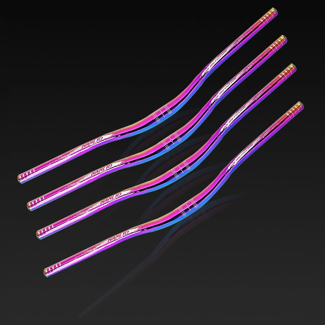 Rainbow Bike Handlebar 31.8*780mm Bicycle Swallow Shape Handlebar Mountain Bike MTB AM DH Racing Bike Steering Wheel Bike Parts
Rainbow Bike Handlebar 31.8*780mm Bicycle Swallow Shape Handlebar Mountain Bike MTB AM DH Racing Bike Steering Wheel Bike Parts