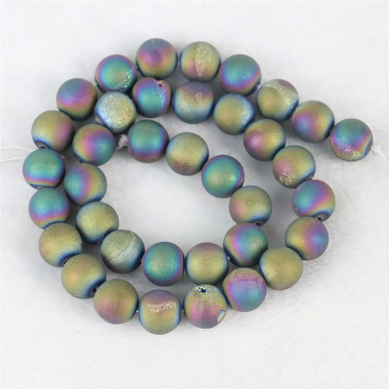 6 8 10 12mm Dreamy Round Hole Crystal Loose Beads Women Accessories Natural Stone DIY Hand Made Fashion Jewelry Making Design 
6 8 10 12mm Dreamy Round Hole Crystal Loose Beads Women Accessories Natural Stone DIY Hand Made Fashion Jewelry Making Design