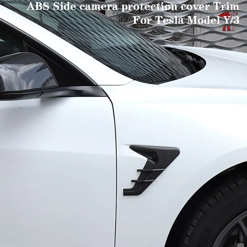 For Tesla model 3 Y Camera Flanks Car Side Wing Panel Cover Spoiler Dust Cover Decoration Modification Accessories model3 2022
For Tesla model 3 Y Camera Flanks Car Side Wing Panel Cover Spoiler Dust Cover Decoration Modification Accessories model3 2022