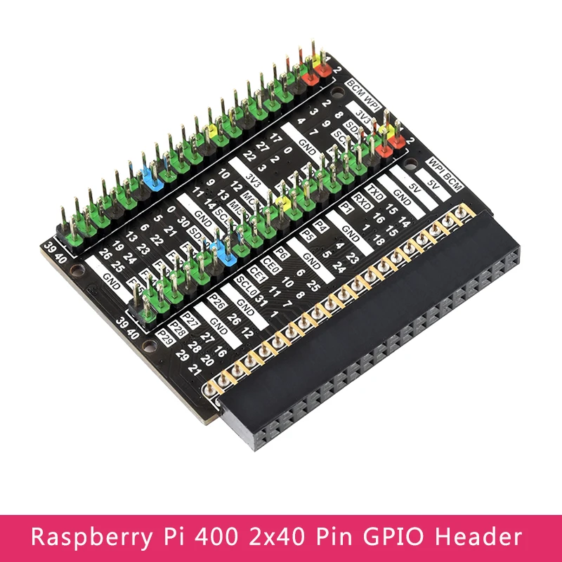 Raspberry Pi 400 GPIO Header 2x40 Pin GPIO Плата расширения для Raspberry Pi 400
Raspberry Pi 400 GPIO Header 2x40 Pin GPIO Плата расширения для Raspberry Pi 400
