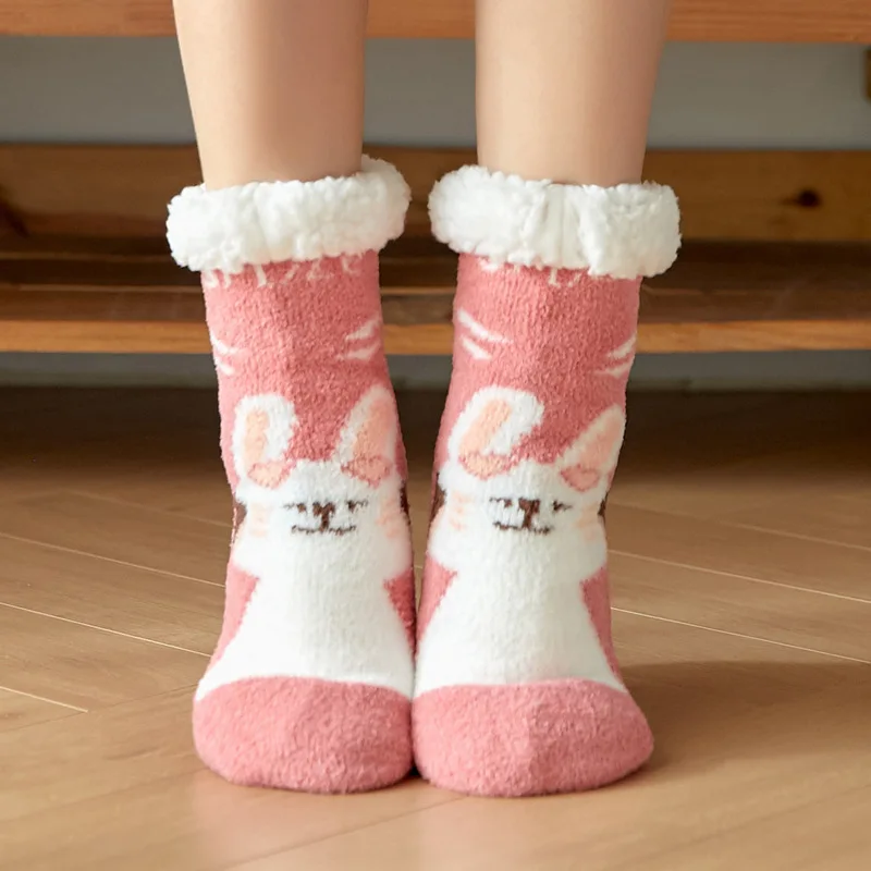 2022 New Year Thick Floor Socks Lion Rabbit Tiger Panda Sheep Giraffe Winter Foot Warm Adult Teenager Home Sleep Slippers Socks
2022 New Year Thick Floor Socks Lion Rabbit Tiger Panda Sheep Giraffe Winter Foot Warm Adult Teenager Home Sleep Slippers Socks
