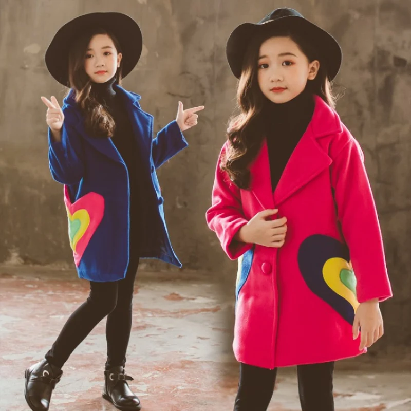 Girls Baby's Kids Coat Jacket Outwear 2022 Simple Thicken Woolen Cloth Warm Winter Autumn Overcoat Children's Clothing
Girls Baby's Kids Coat Jacket Outwear 2022 Simple Thicken Woolen Cloth Warm Winter Autumn Overcoat Children's Clothing