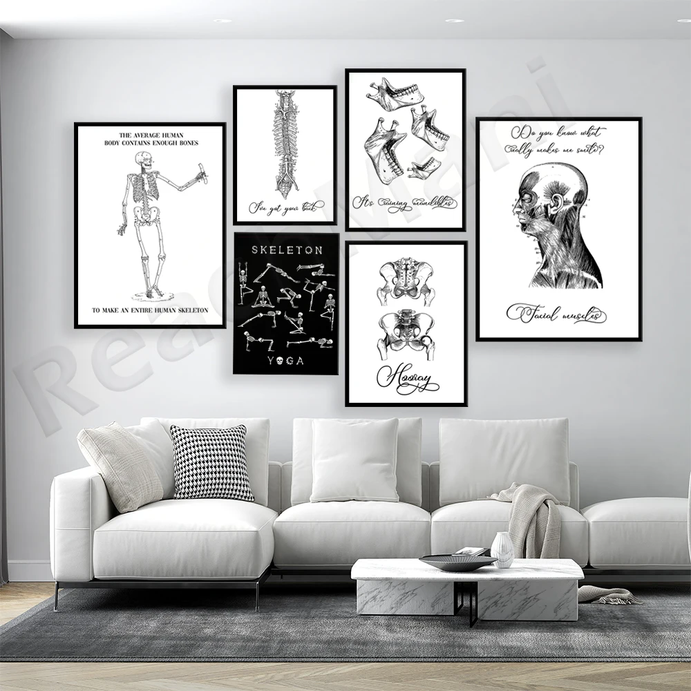 Body Anatomy Muscle System Wall Art Canvas Painting Poster Printed Map Wall Picture Medical Education Home Decoration
Body Anatomy Muscle System Wall Art Canvas Painting Poster Printed Map Wall Picture Medical Education Home Decoration