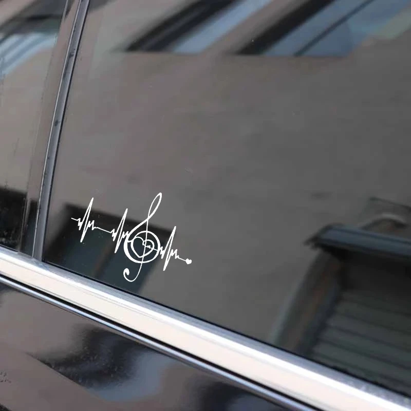 14.9CM*11CM Creative Music Notes Quote Heartbeat Vinyl Motorcycle Car Sticker
14.9CM*11CM Creative Music Notes Quote Heartbeat Vinyl Motorcycle Car Sticker