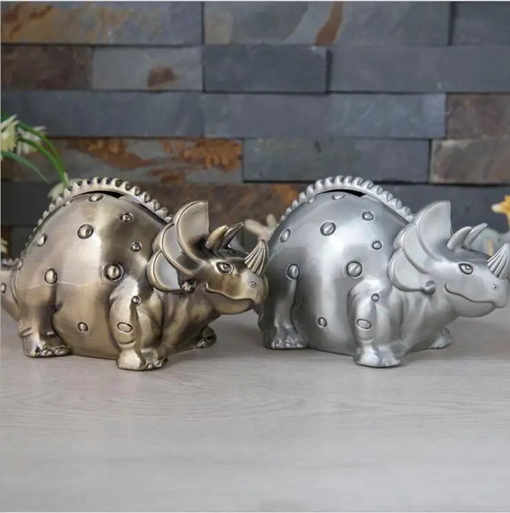 Dinosaur Shape metal Piggy Bank coin Money Storage Box Kids Birthday Gift SNG009
Dinosaur Shape metal Piggy Bank coin Money Storage Box Kids Birthday Gift SNG009