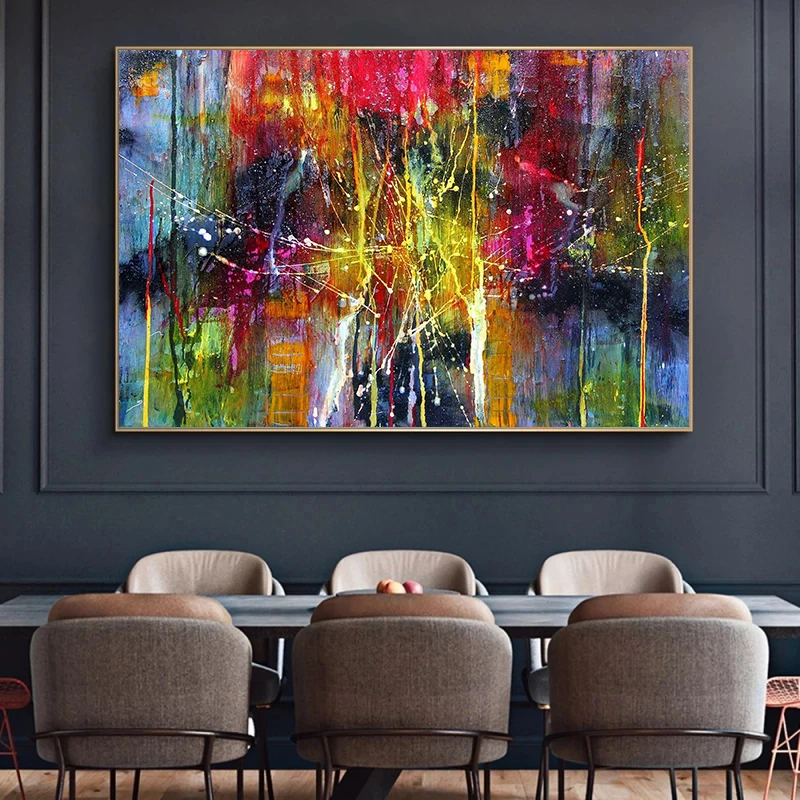 Abstract Colorful Pictures Wall Art Canvas Paintings Posters and Prints Modern Canvas Art Wall Decor for Living Room Home Decor
Abstract Colorful Pictures Wall Art Canvas Paintings Posters and Prints Modern Canvas Art Wall Decor for Living Room Home Decor