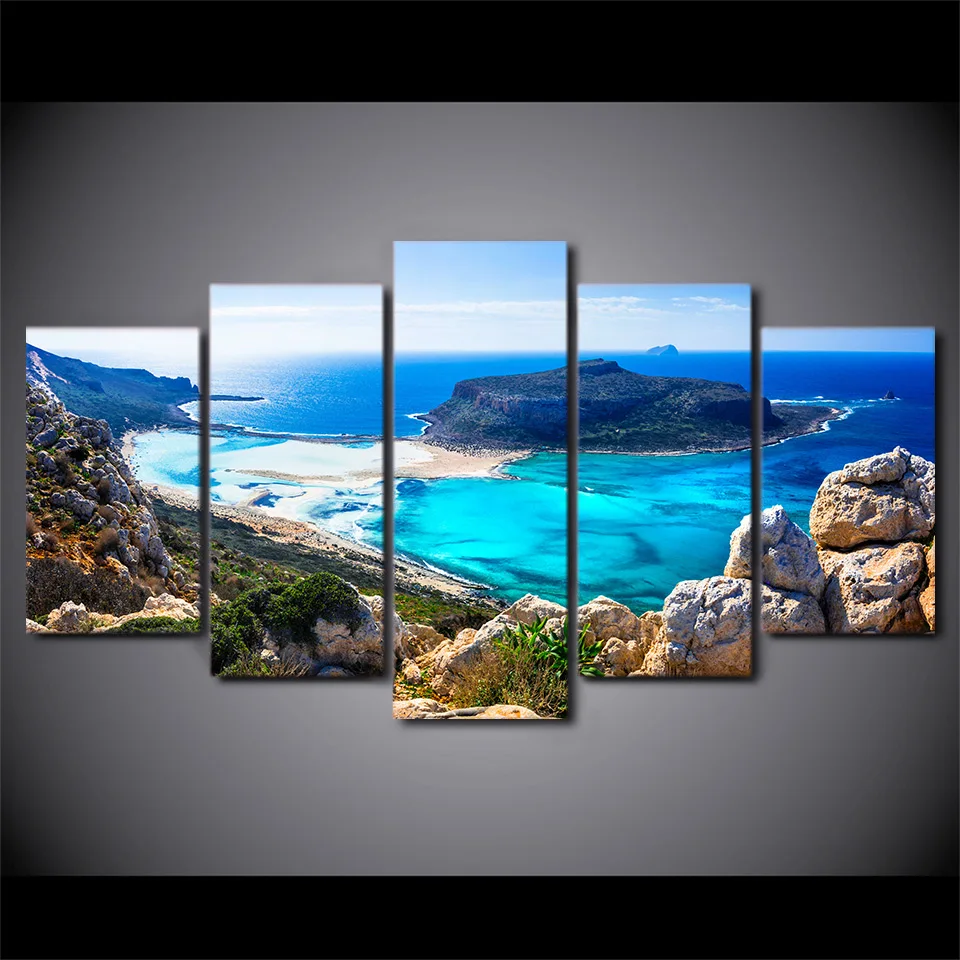 Canvas Paintings For Living Room Modular HD Prints Pictures 5 Pieces Blue Sea Beach Island Seascape Posters Home Wall Art Decor
Canvas Paintings For Living Room Modular HD Prints Pictures 5 Pieces Blue Sea Beach Island Seascape Posters Home Wall Art Decor
