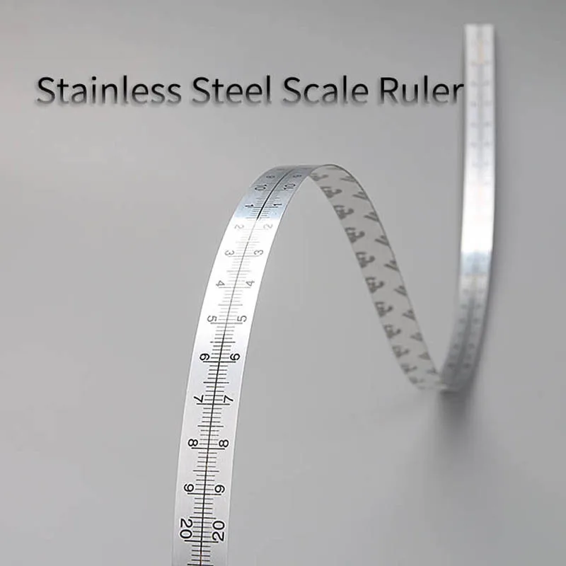 Stainless Steel Scale Ruler Woodworking Auxiliary Measuring Tool Self-adhesive Precise Scale DIY Woodworking Measure Tool
Stainless Steel Scale Ruler Woodworking Auxiliary Measuring Tool Self-adhesive Precise Scale DIY Woodworking Measure Tool