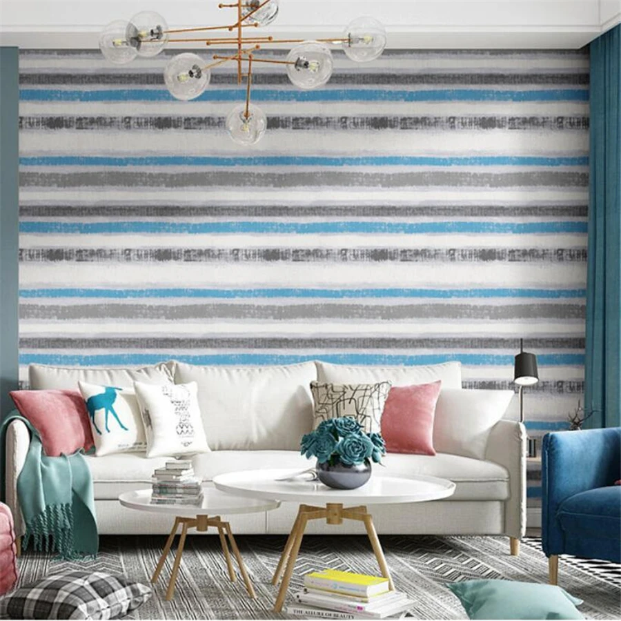 Modern minimalist Nordic style green striped wallpaper horizontal pattern Nordic living room bedroom background wall paper home
Modern minimalist Nordic style green striped wallpaper horizontal pattern Nordic living room bedroom background wall paper home