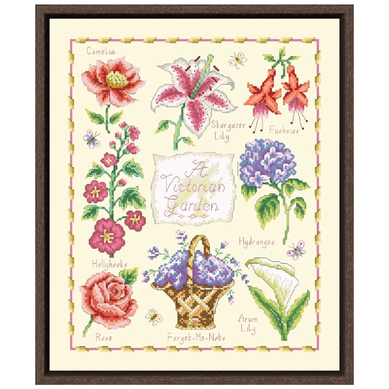 Victorian Garden cross stitch kits 18ct 14ct 11ct light yellow fabric cotton thread DIY embroidery kit home wall decoration
Victorian Garden cross stitch kits 18ct 14ct 11ct light yellow fabric cotton thread DIY embroidery kit home wall decoration