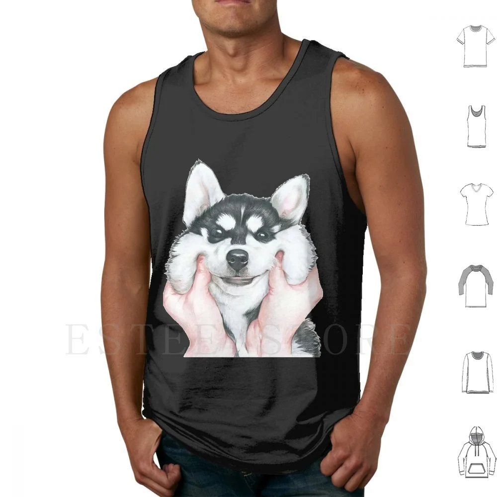 Husky Tank Tops Vest Sleeveless Dog Husky Race Beautiful Cute Cat Black White Hands Smile Friend Friends Animals Animal Hand
Husky Tank Tops Vest Sleeveless Dog Husky Race Beautiful Cute Cat Black White Hands Smile Friend Friends Animals Animal Hand