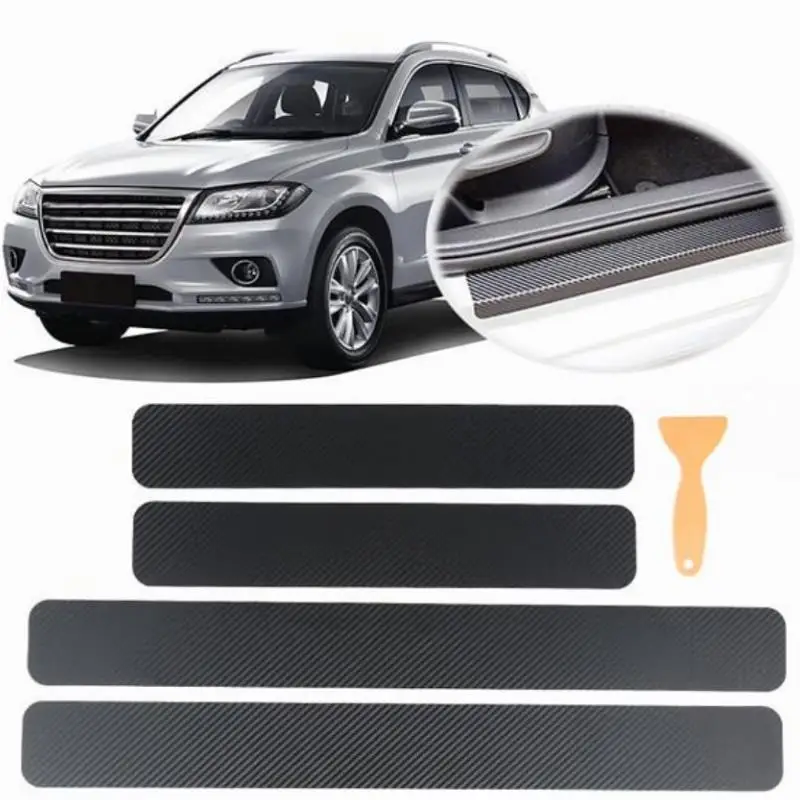 3D Carbon Fiber Protect Car Door Sill Sticker For Ford Focus Kuga Fiesta Ecosport Mondeo Escape Explorer Edge
3D Carbon Fiber Protect Car Door Sill Sticker For Ford Focus Kuga Fiesta Ecosport Mondeo Escape Explorer Edge