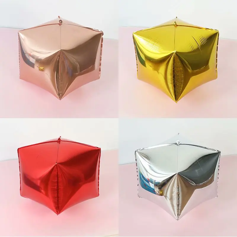 10Pcs 12inch 4D Cube Square Diamond Round Aluminum Balloon Baby Shower Happy Birthday Decoration Balloon Wedding Celebration
10Pcs 12inch 4D Cube Square Diamond Round Aluminum Balloon Baby Shower Happy Birthday Decoration Balloon Wedding Celebration