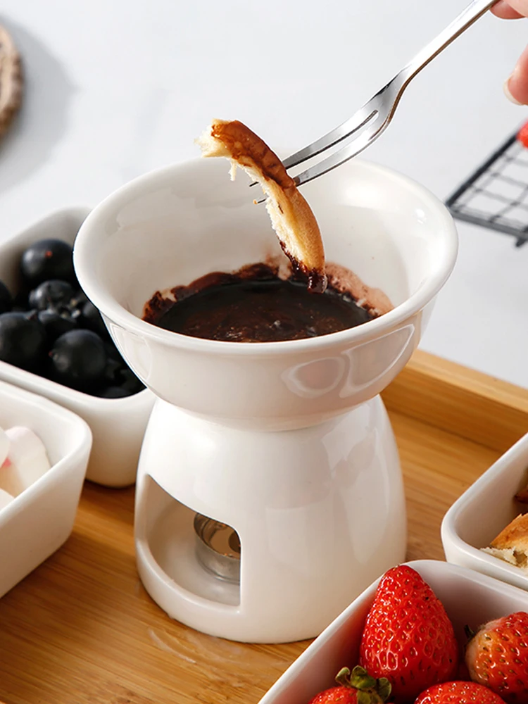 Net red chocolate hot pot ceramic ice cream cheese heating and melting chocolate dessert hot pot stove set
Net red chocolate hot pot ceramic ice cream cheese heating and melting chocolate dessert hot pot stove set