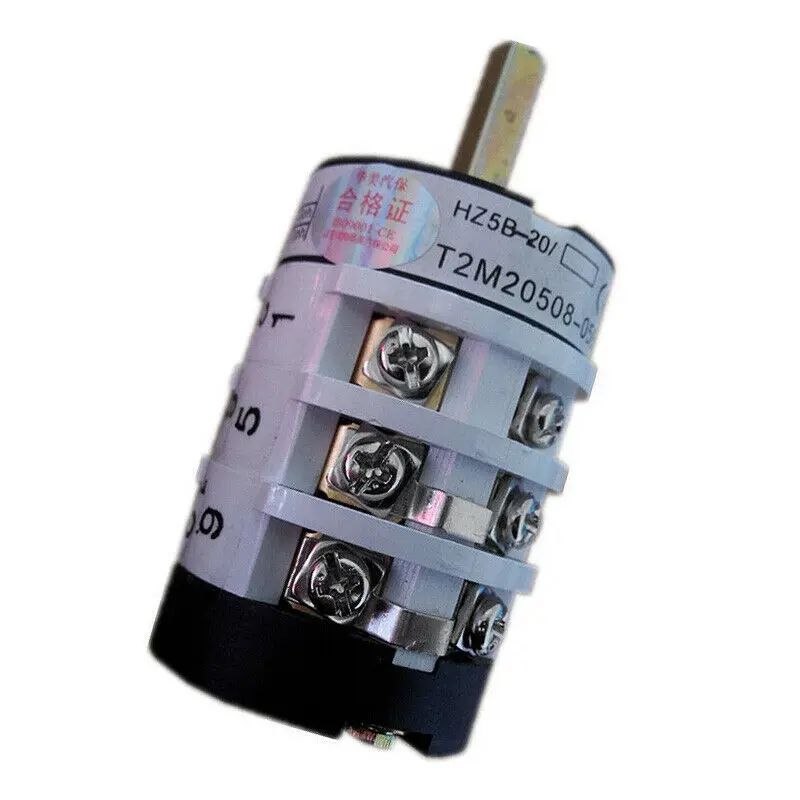 Tire Changer Machine Parts 20A Switch Motor Forward Reverse Switch 220V/380V 1PC
Tire Changer Machine Parts 20A Switch Motor Forward Reverse Switch 220V/380V 1PC