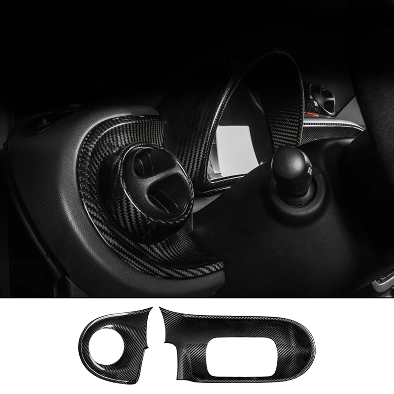 Car Dashboard Carbon Fiber Decorative Protect Frame For Mercedes SMART 453 Fortwo Forfour Car Accessories Interior Sticker
Car Dashboard Carbon Fiber Decorative Protect Frame For Mercedes SMART 453 Fortwo Forfour Car Accessories Interior Sticker