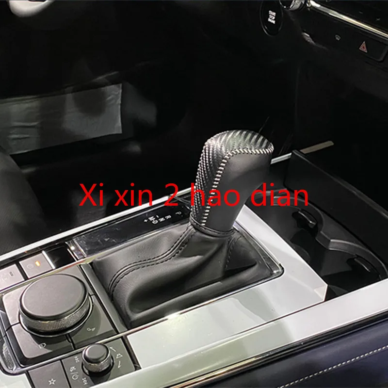 For Mazda CX30 leather hand-sewn special automatic gear shift cover gear lever head protection cover
For Mazda CX30 leather hand-sewn special automatic gear shift cover gear lever head protection cover