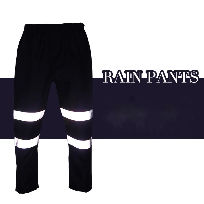 Waterproof Cycling Pants Men Women Rainproof Breathable High Visibility Reflective Rain Pants Reflective Trousers
Waterproof Cycling Pants Men Women Rainproof Breathable High Visibility Reflective Rain Pants Reflective Trousers