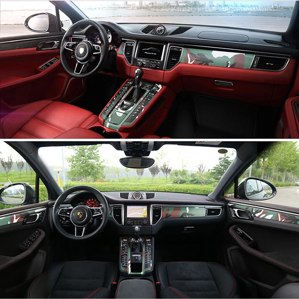 For Porsche Macan 2014-2018 Interior Central Control Panel Door Handle Carbon Fiber Stickers Decals Car styling Accessorie
For Porsche Macan 2014-2018 Interior Central Control Panel Door Handle Carbon Fiber Stickers Decals Car styling Accessorie