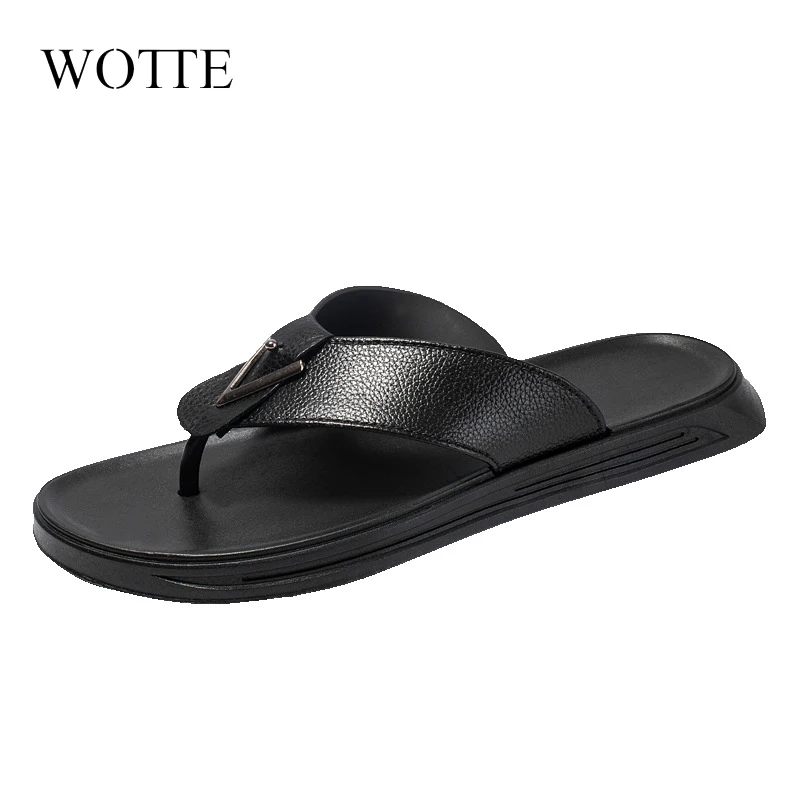 Summer Men Flip Flops Beach Flip Flops Leather Slippers Men Flats Sandals Outdoor Rubber Beach Shoes Men Sandals Flip Flops
Summer Men Flip Flops Beach Flip Flops Leather Slippers Men Flats Sandals Outdoor Rubber Beach Shoes Men Sandals Flip Flops