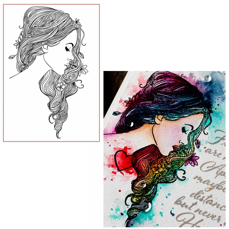 Perfect Side Face Clear Stamps Girl With Beautiful Side Face For DIY Card Making Kids Transparent Silicone Stamp New 2019
Perfect Side Face Clear Stamps Girl With Beautiful Side Face For DIY Card Making Kids Transparent Silicone Stamp New 2019