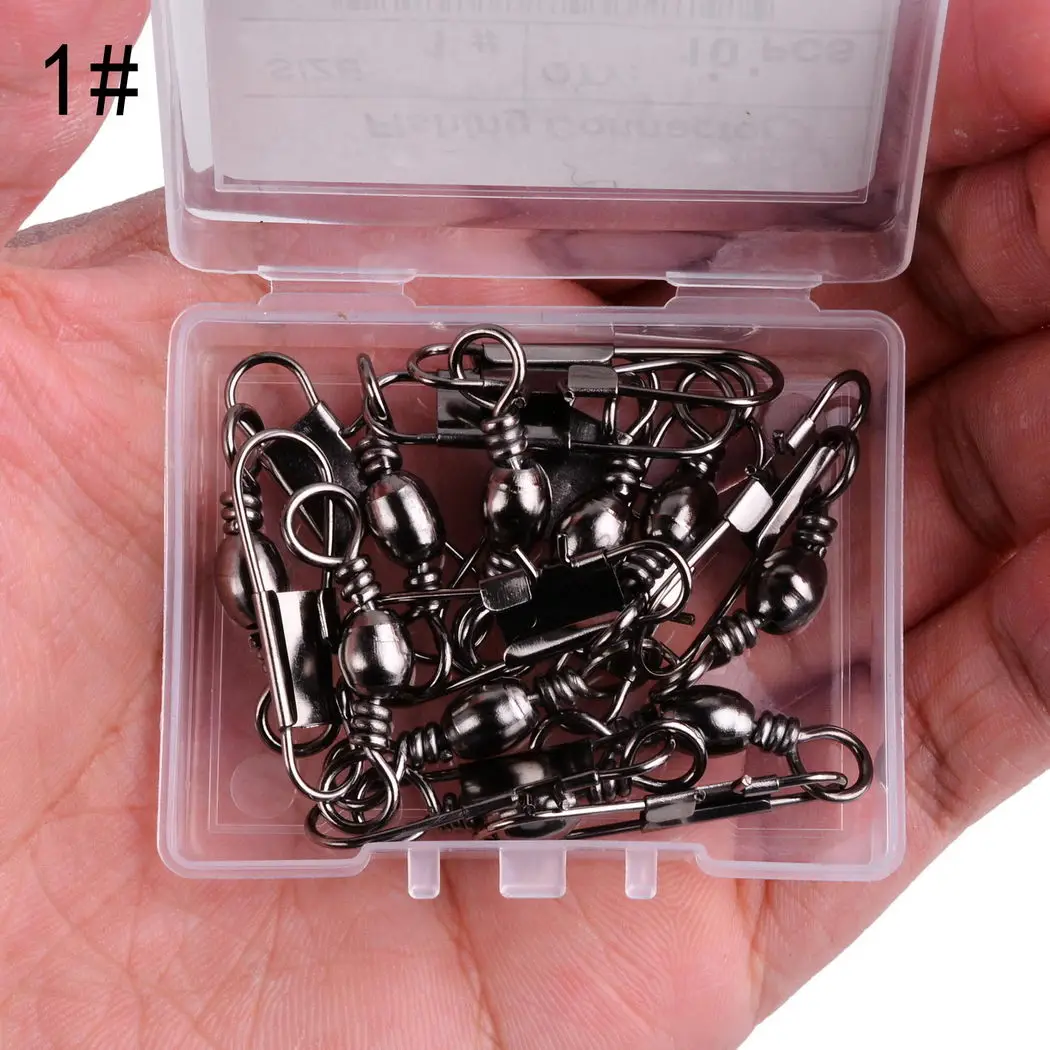Conector giratorio para señuelos