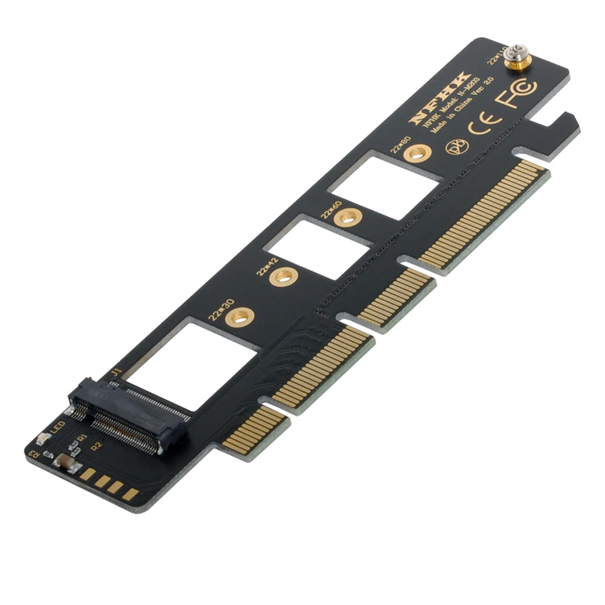 10PCS NGFF M.2 M-key NVME AHCI SSD To PCI-E 3.0 16x 4x Adapter For 110mm 80mm SSD
10PCS NGFF M.2 M-key NVME AHCI SSD To PCI-E 3.0 16x 4x Adapter For 110mm 80mm SSD