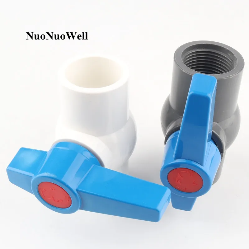 15pcs 25mm PVC Ball Valve 3/4" Female Thread Globe Valve Garden Water Pipe Connectors Irrigation Aquarium Tank Tools Tube Joints
15pcs 25mm PVC Ball Valve 3/4" Female Thread Globe Valve Garden Water Pipe Connectors Irrigation Aquarium Tank Tools Tube Joints