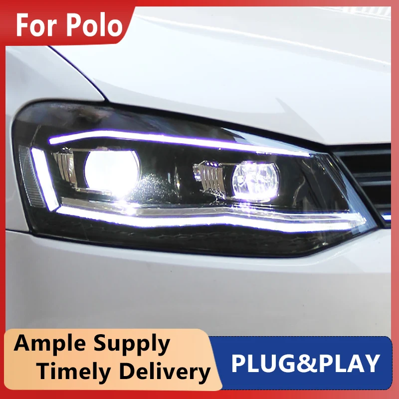 Автомобиль Стайлинг для VW Polo фары 2011-2018 Vento светодиодный ные фары новый дизайн поло DRL Hid фара Биксеноновые аксессуары
Автомобиль Стайлинг для VW Polo фары 2011-2018 Vento светодиодный ные фары новый дизайн поло DRL Hid фара Биксеноновые аксессуары