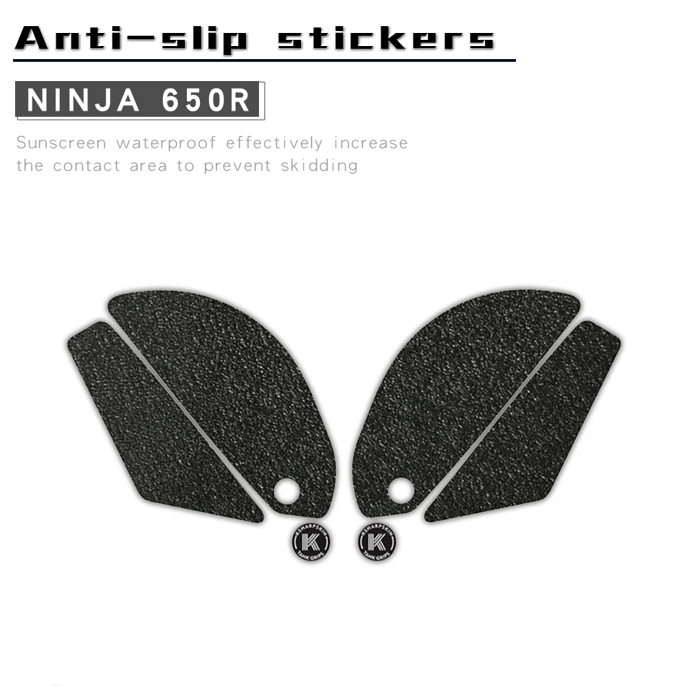 Motorcycle fuel tank side protection decals knee handle non-slip stickers for KAWASAKI 06-08 NINJA 650R 06-11 ER-6F 06-11 ER-6N
Motorcycle fuel tank side protection decals knee handle non-slip stickers for KAWASAKI 06-08 NINJA 650R 06-11 ER-6F 06-11 ER-6N