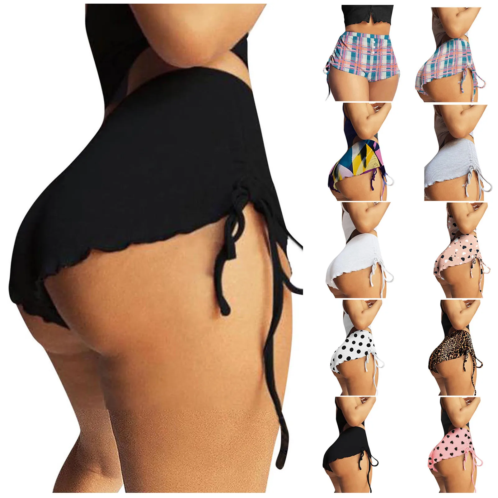 Print Side Drawstring Shorts Women Fashion Summer Running Sports Casual Shorts Sexy Female Loose Fitness Daily Wear Gym Shorts
Print Side Drawstring Shorts Women Fashion Summer Running Sports Casual Shorts Sexy Female Loose Fitness Daily Wear Gym Shorts